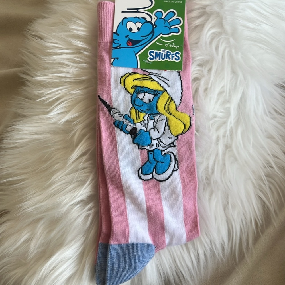 Smurfette sox